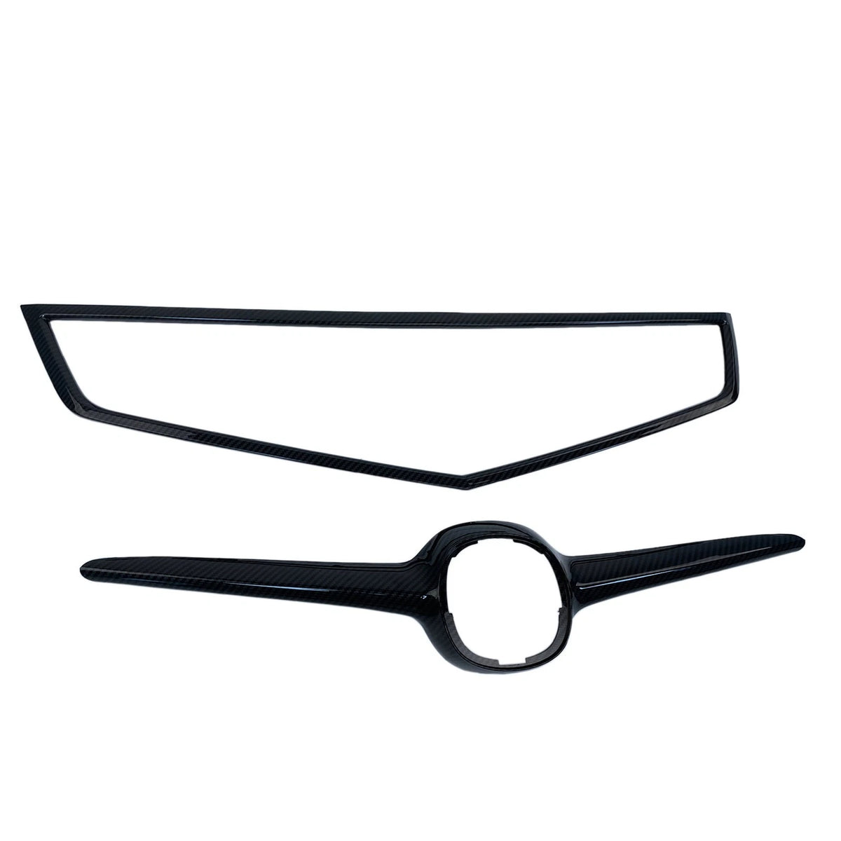 Set of Front Bumper Grille Trim Molding for Acura TSX (2006–2008)