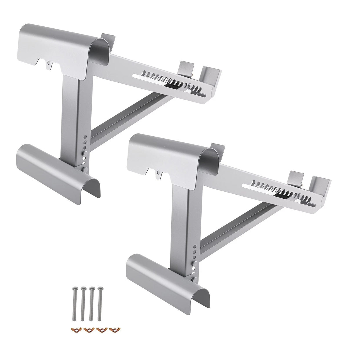 2 Pack Ladder Jack Scaffold Extension 2-Rung (Up to 20 Inch)