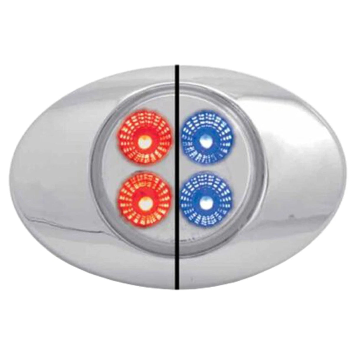 2X Red to Blue Auxiliary LED M3 Lights for Trux TLED-G2XRB