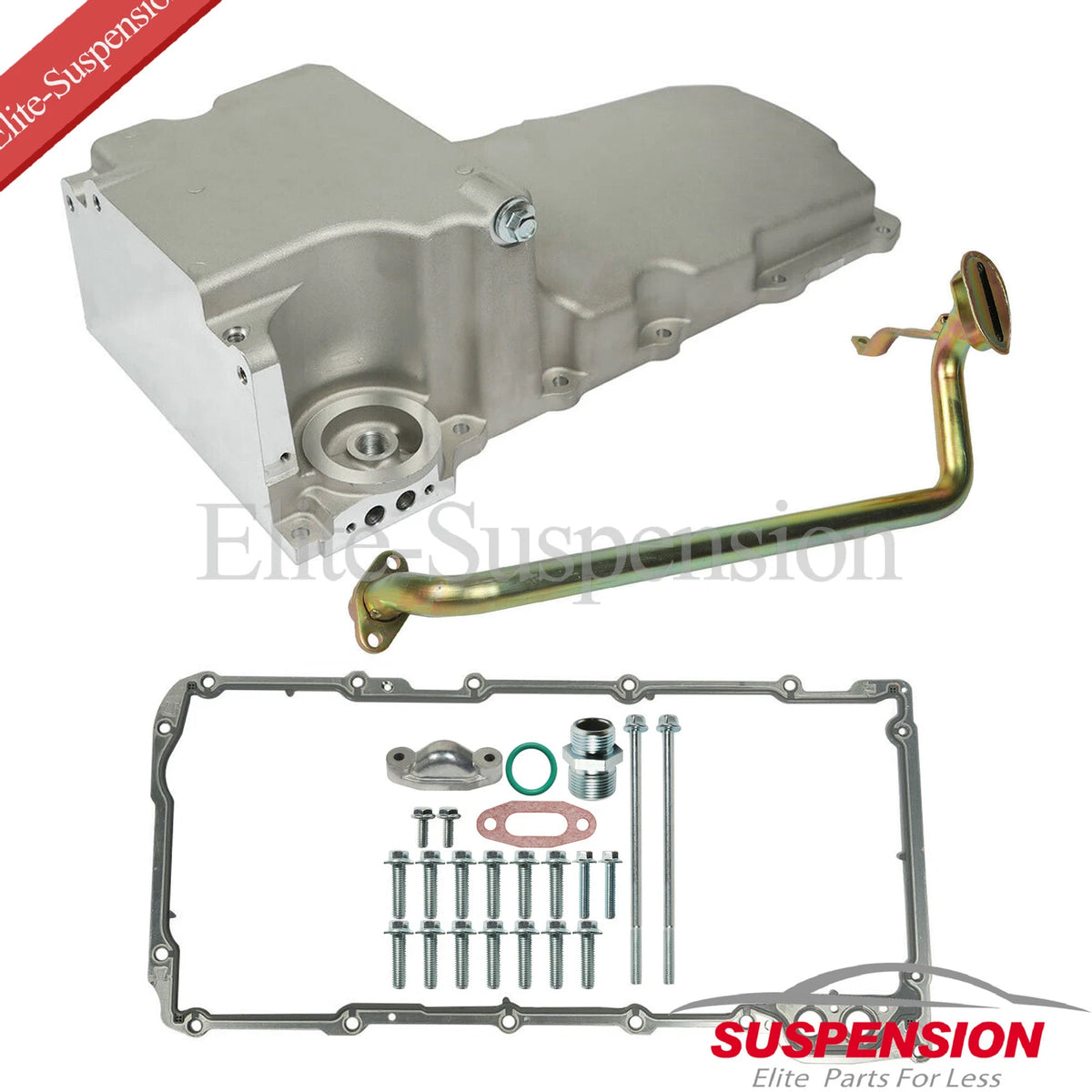 Aluminum LS Swap Retrofit Oil Pan Kit for V8 LS1 LS2 LS3 LS6 LSX (2000–2023)