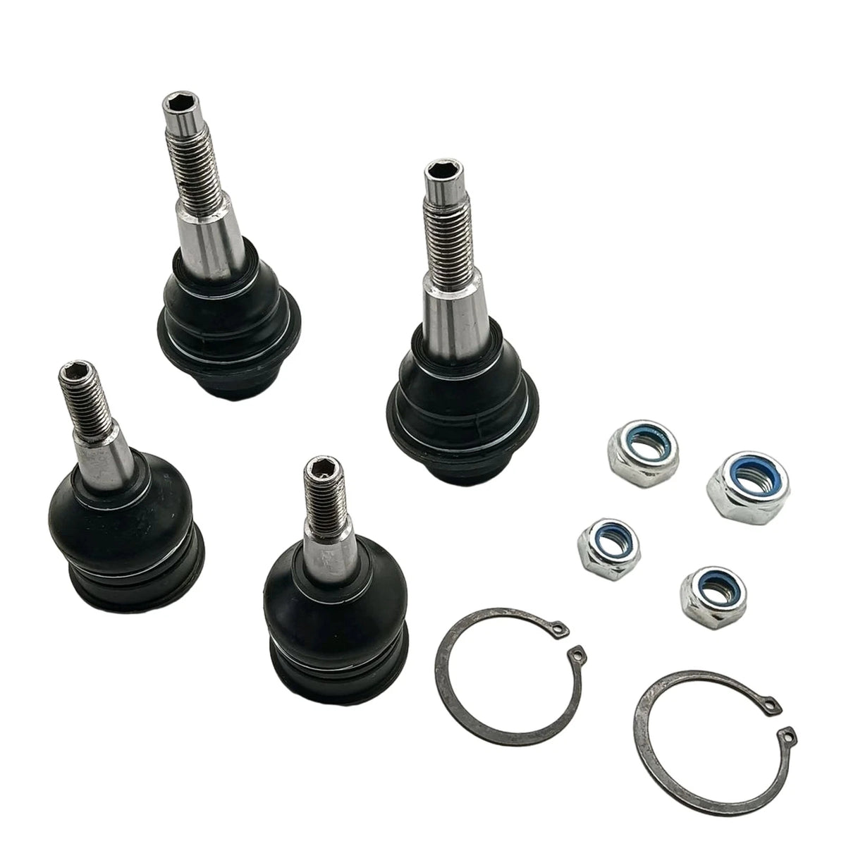Set of 4 Front Upper Lower Ball Joints for Cadillac Chevy Tahoe Yukon (2015–2018)