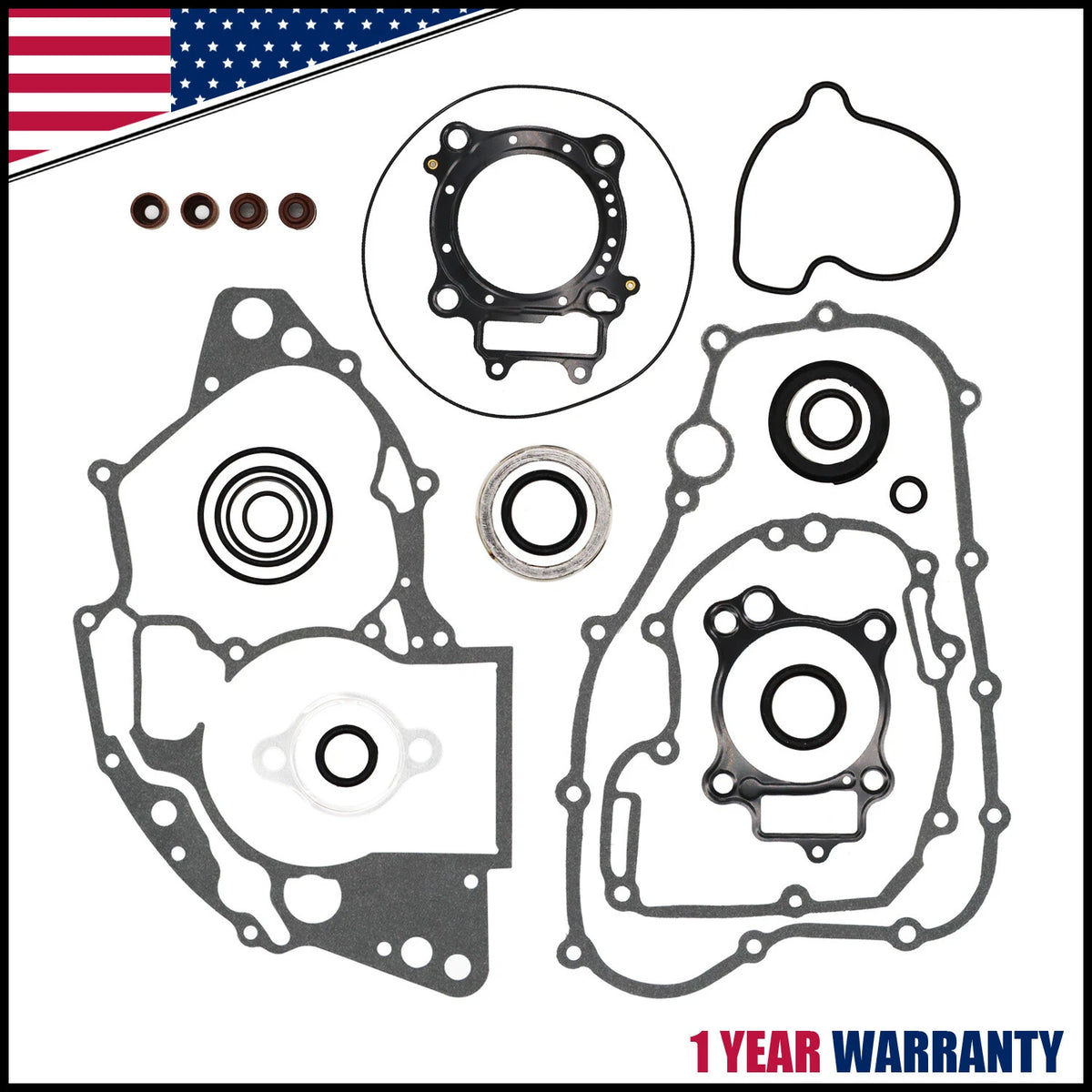 Complete Gasket Kit for Honda CRF250R CRF250 CRF250X (2004–2019)