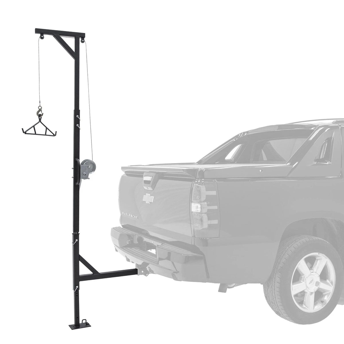 Deer Hoist with Swivel for Hitch-Mounted Use (DEER-HOIST-SWEIVEL)