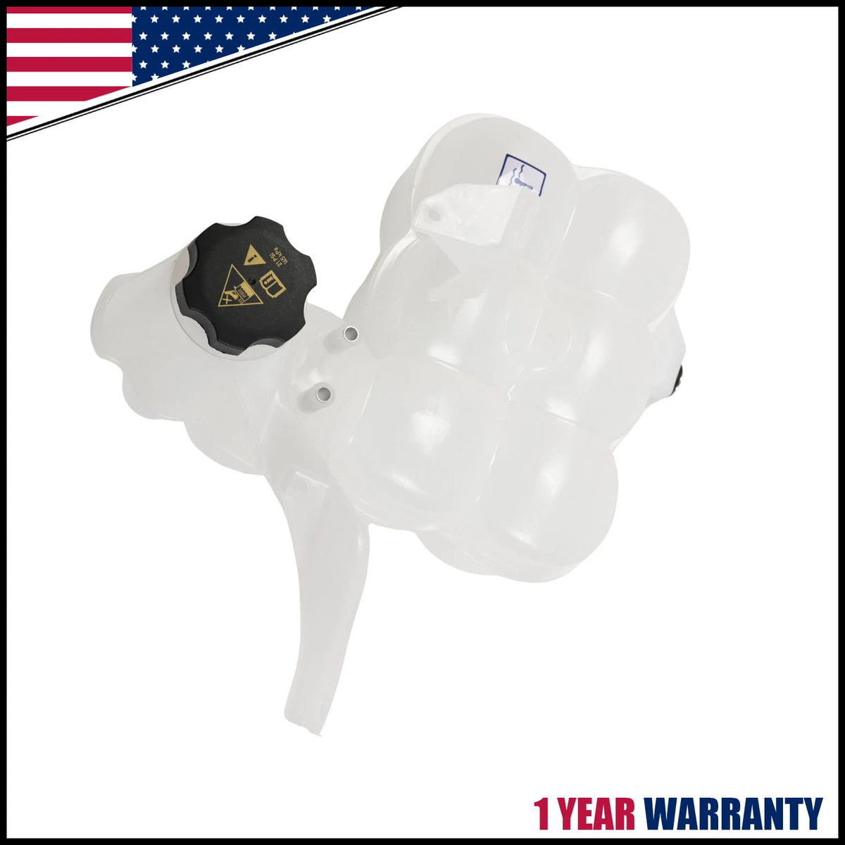 Engine Coolant Reservoir Tank w/ Cap for Ram 2500-5500 (2013–2018)
