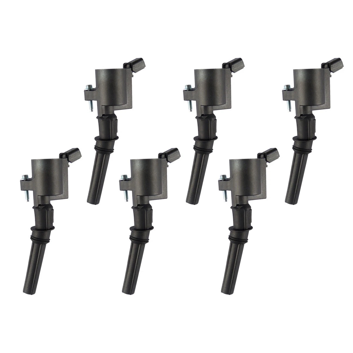 Set of 6 Ignition Coils with Bolt for Lincoln Ford Mercury (DG508, FD503)