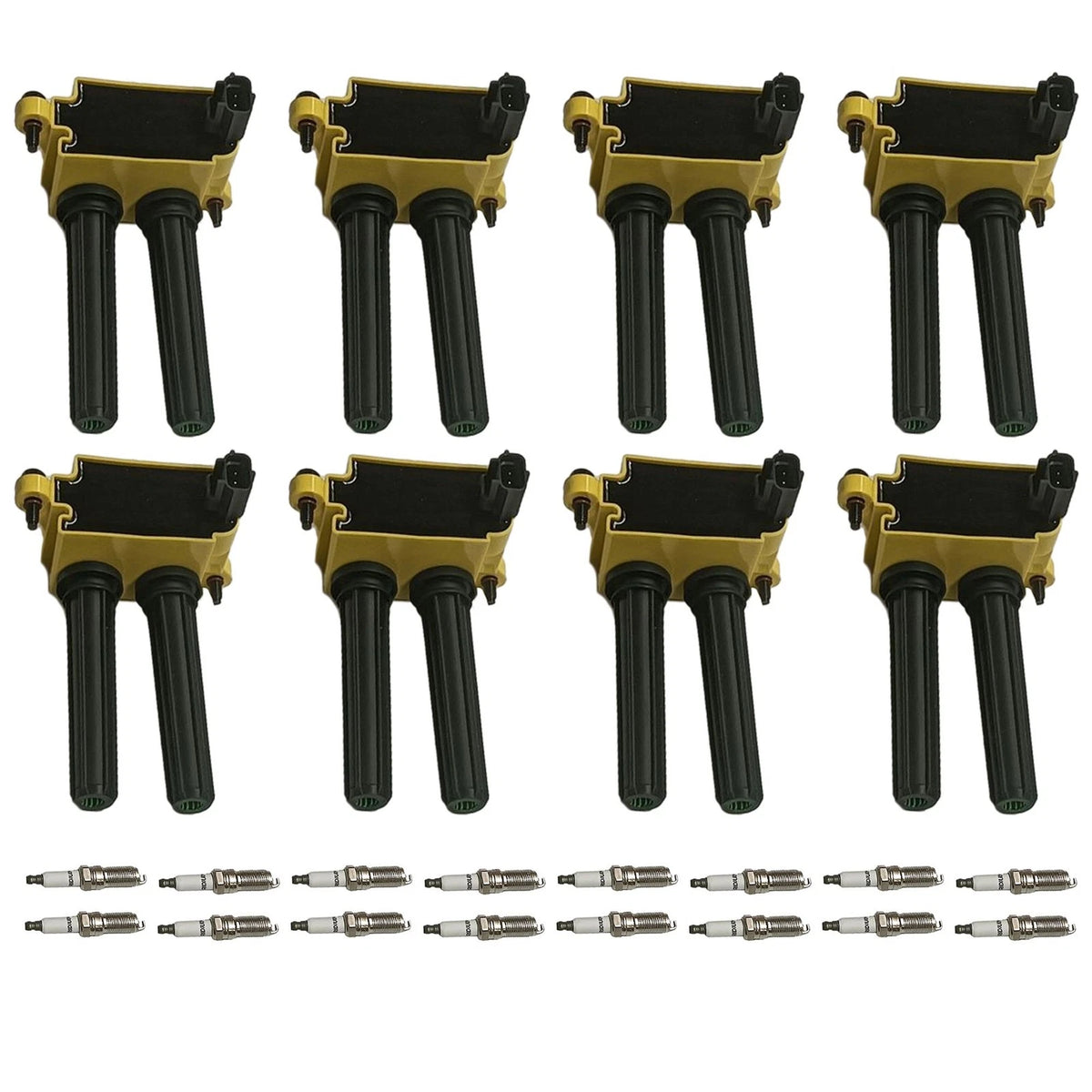 8X Ignition Coil & 16X Iridium Spark Plug for Jeep Dodge Ram V8 5.7L (2002–2021)