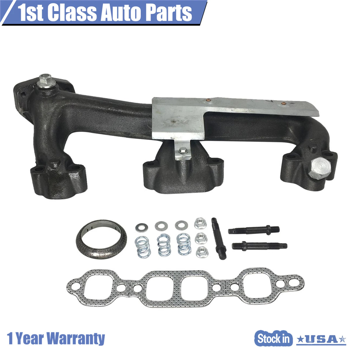 Left Front Exhaust Manifold for Chevy GMC C1500 C2500 C3500 (1988–1995) 674-157