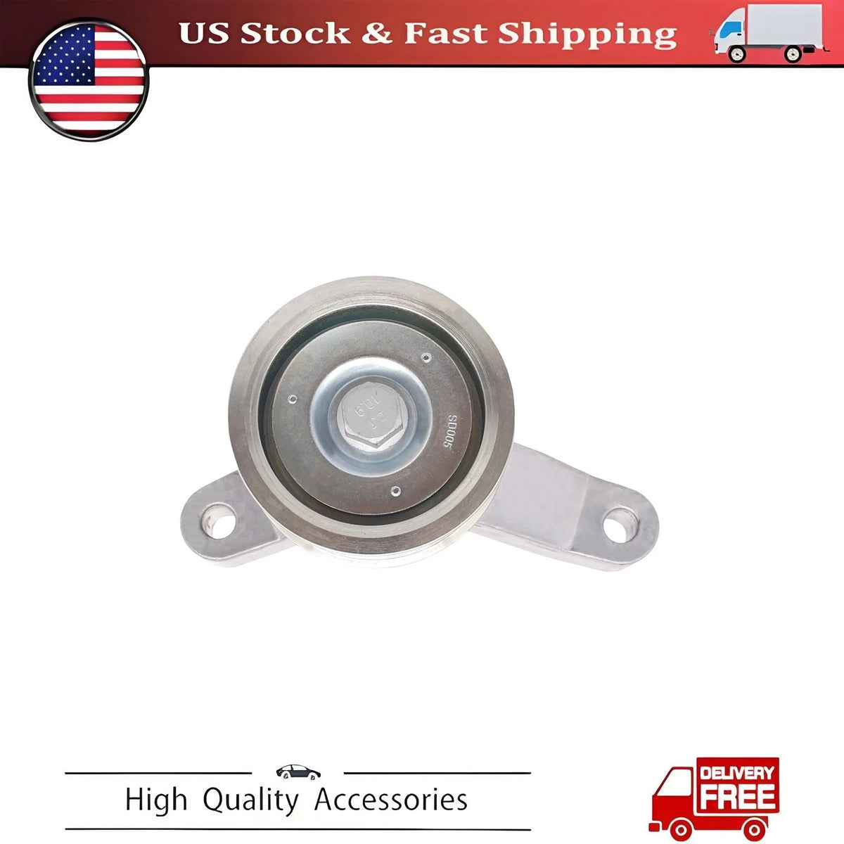 Idler Pulley with Bracket for Honda Accord Acura TSX (2009–2014)