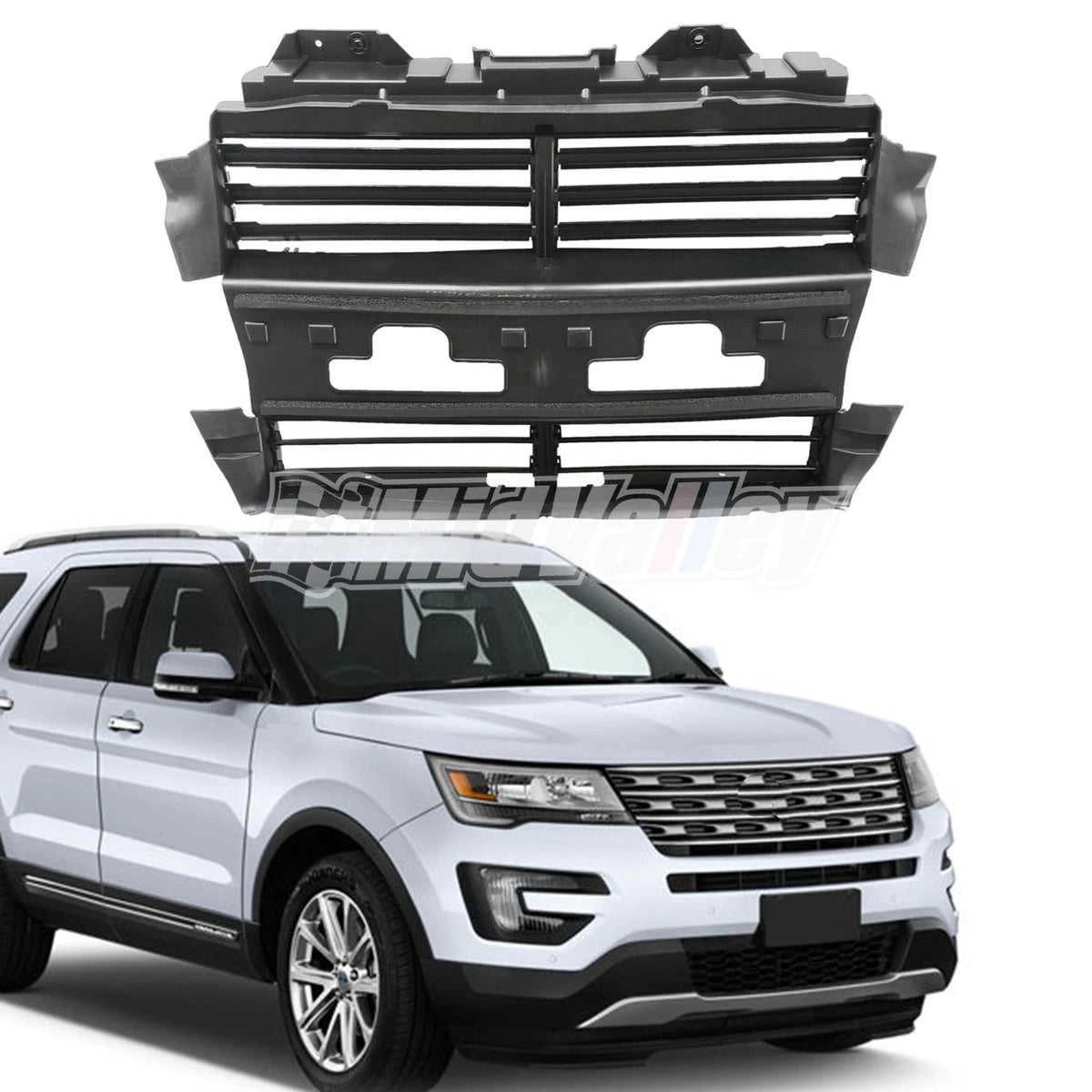 Front Radiator Shutter Assembly for Ford Explorer (2013–2019)
