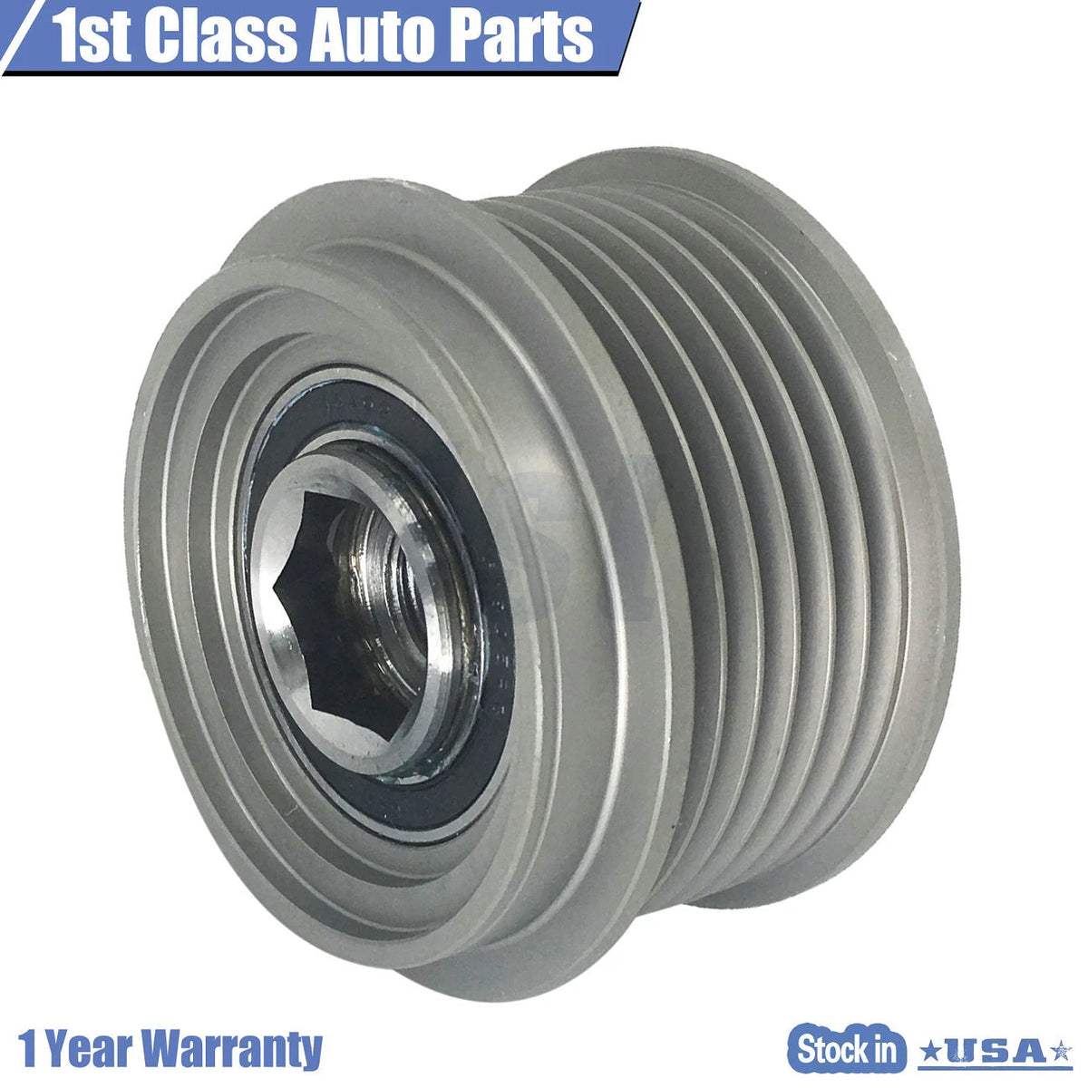 Alternator Clutch Pulley 6 Groove for Jeep Liberty TJ Wrangler (2002–2007)