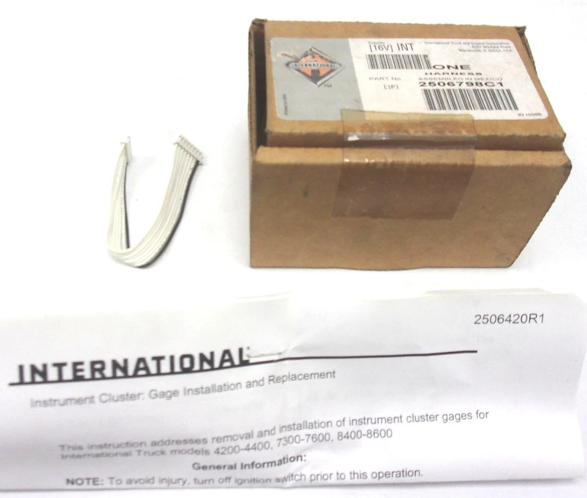 Electrical Gauge Jumper Harness for International (5")