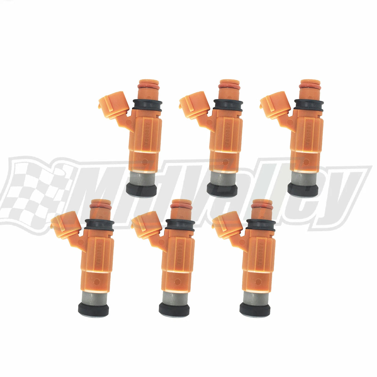 Set of 6 Fuel Injectors for Yamaha Outboard 115 HP (Mitsubishi Dodge Chrysler)