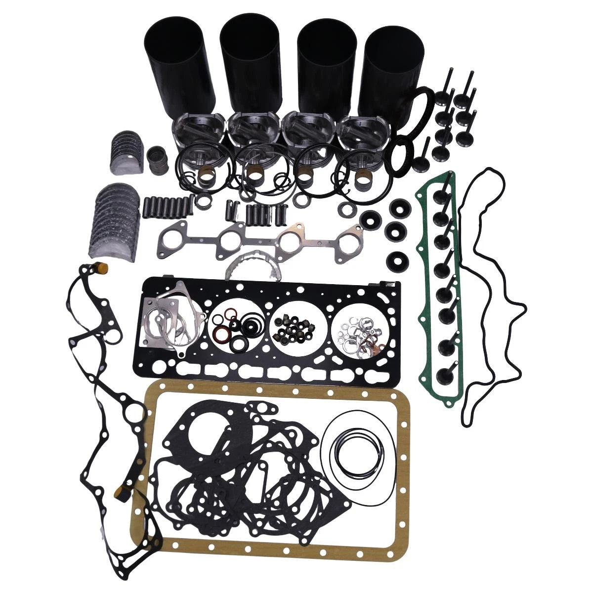 Overhaul Rebuild Kit for Kubota V3800 V3800DI-T V3800T V3800-CR-TI-EF03