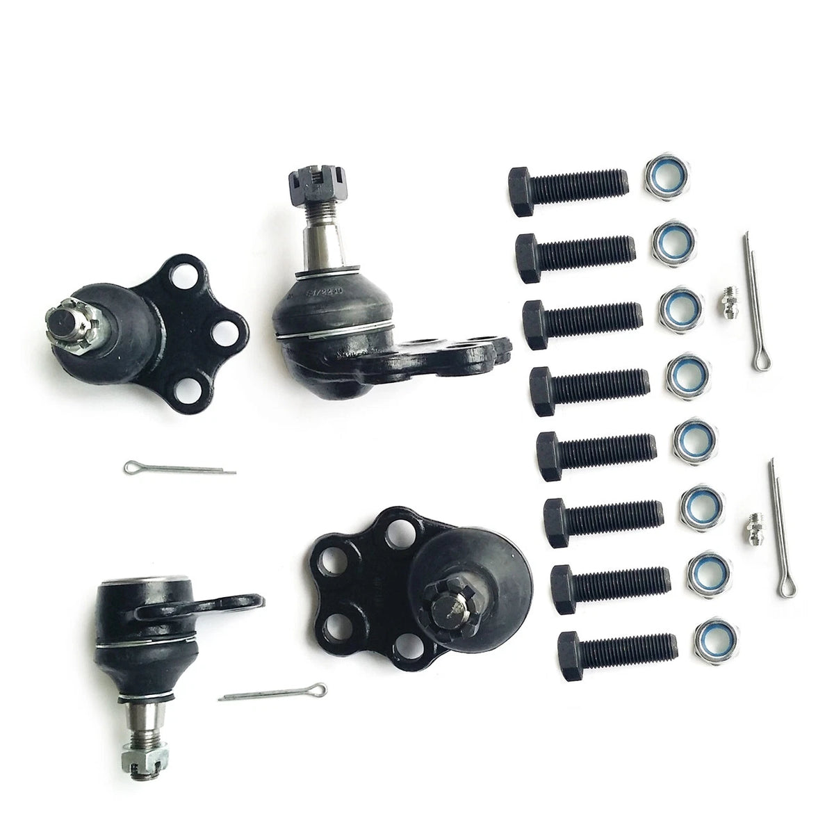 Set of 2 Front Upper & Lower Ball Joints for Dodge Ram 1500 2WD (2002–2008) K7365, K7366