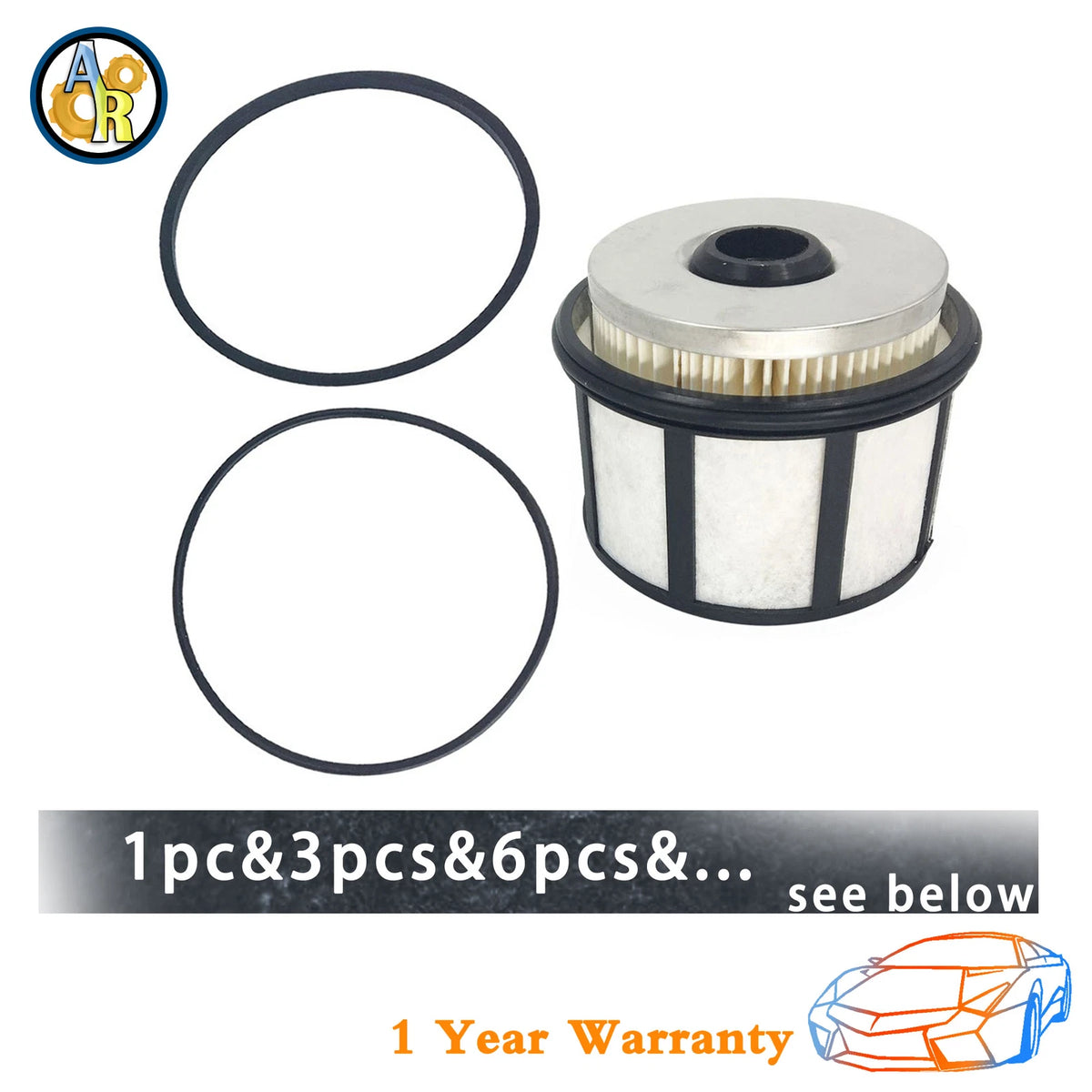 Fuel Filter F59292 for Ford E350 F250 F350 E450 E550 Super Duty (1998–2003)