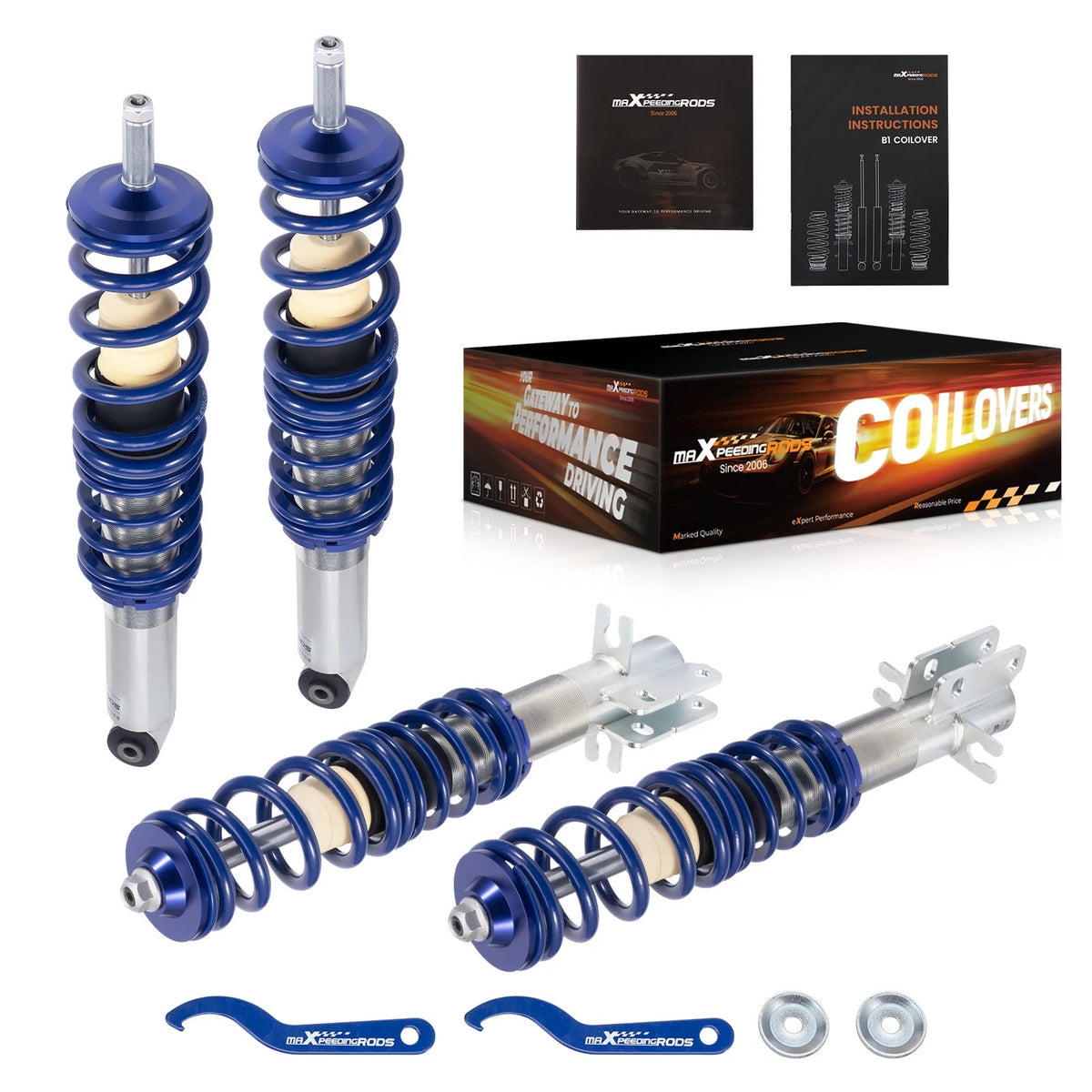 Coilover Kits for VW Golf I Rabbit Cabrio (1974–1984)