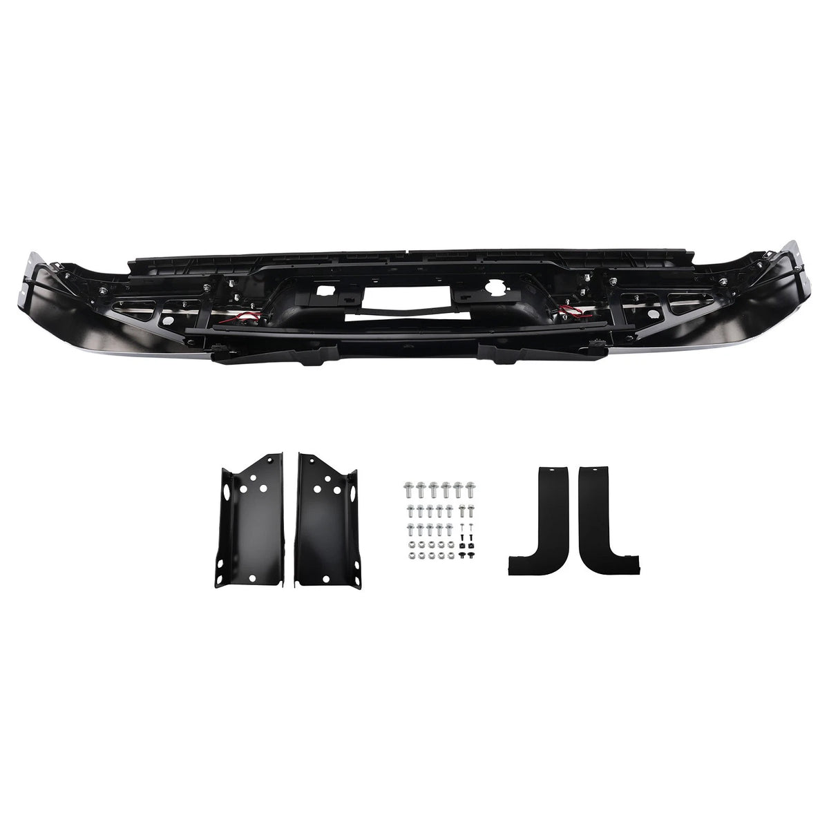 Rear Bumper Assembly Chrome Steel for GMC Sierra 2500 HD (2007–2010) 22792254