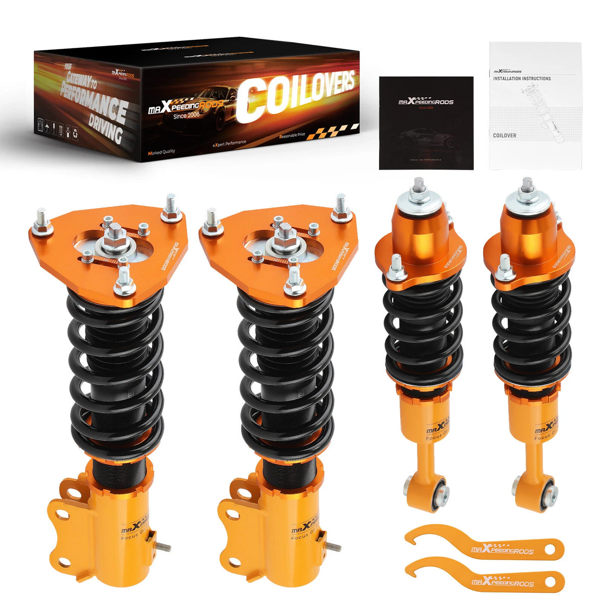 Adjustable Coilovers Suspension for Mitsubishi Lancer FWD (2002–2006)