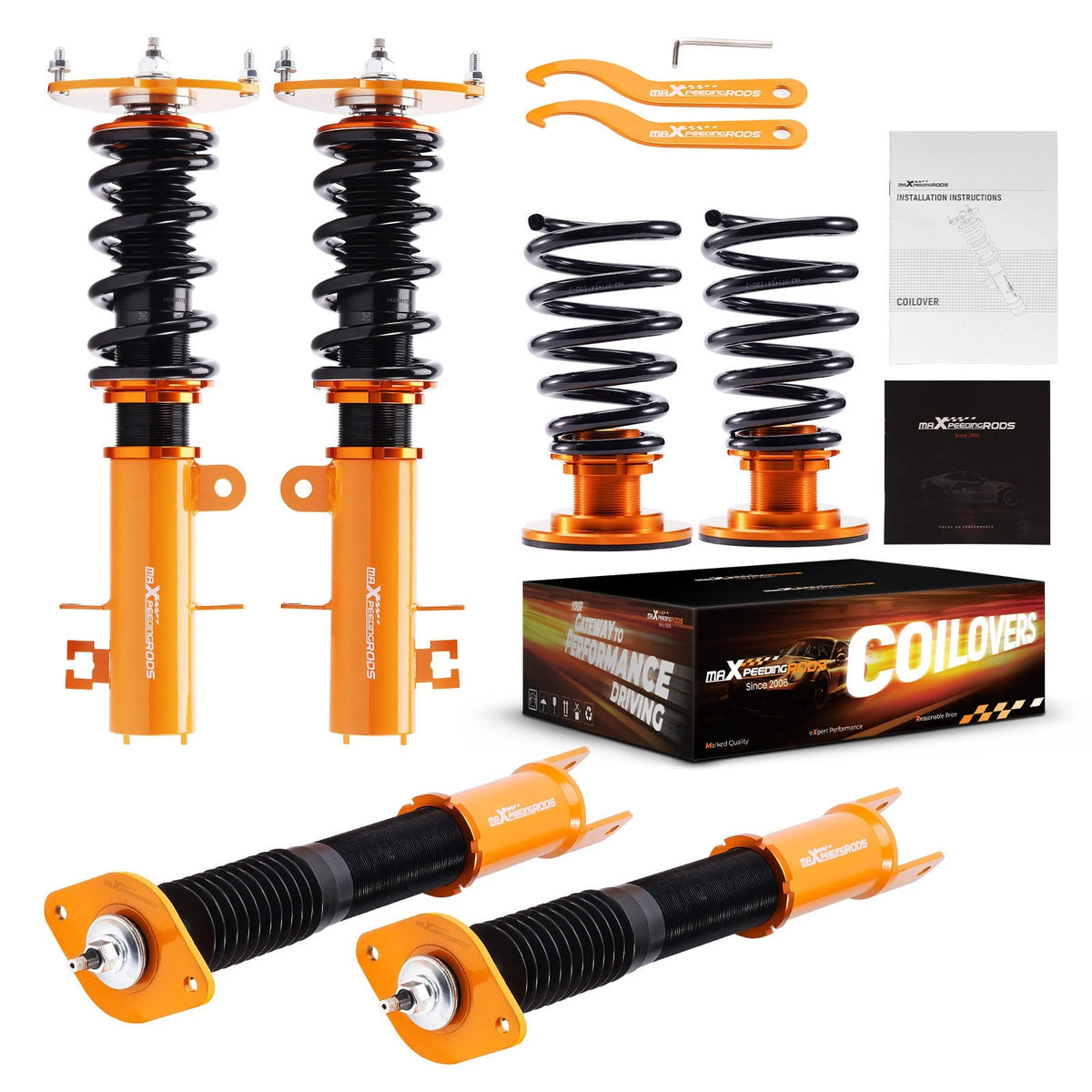 Adjustable Coilovers Lowering Kit for Nissan Altima (2007–2012) Maxima (2009–2014)