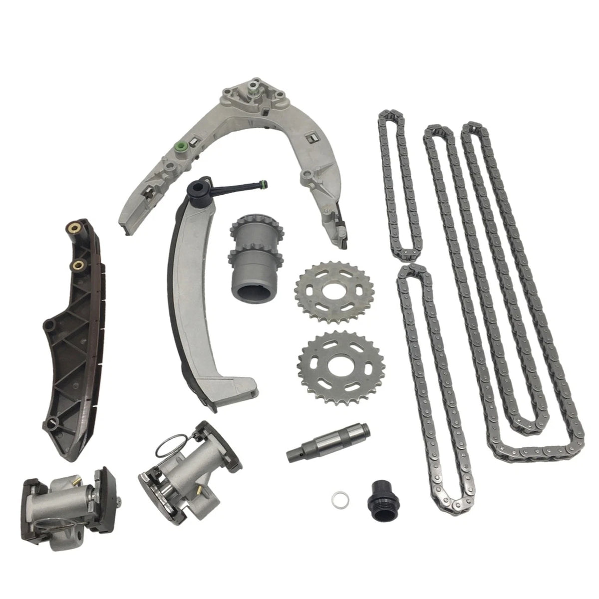 12Pcs Timing Chain Guide Rails Set for BMW E38 E39 540 E53 M62 V8