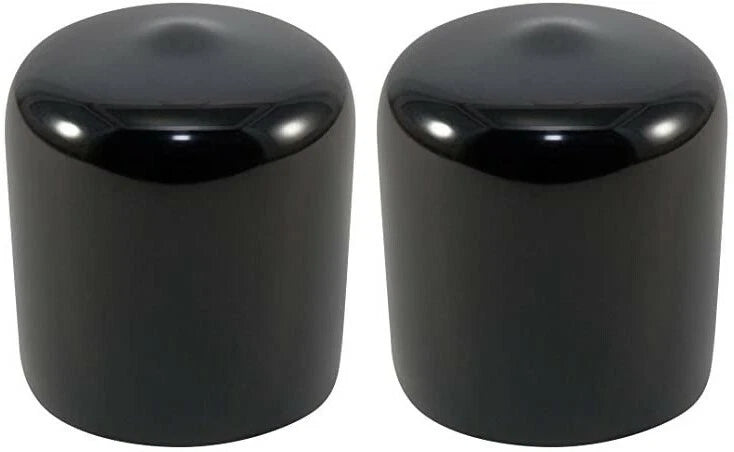 2 Black Vinyl Caps for Fumoto 3/8" Nipple Oil Drain Valves
