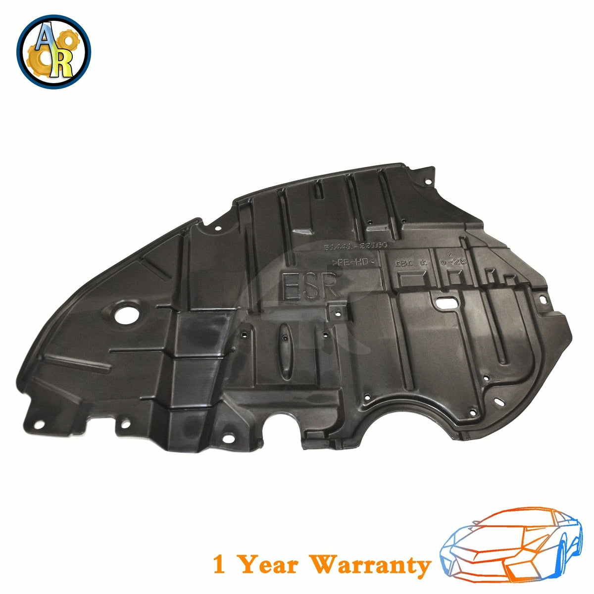 Engine Cover Splash Shield for Lexus ES350 ES300h (2013–2015)