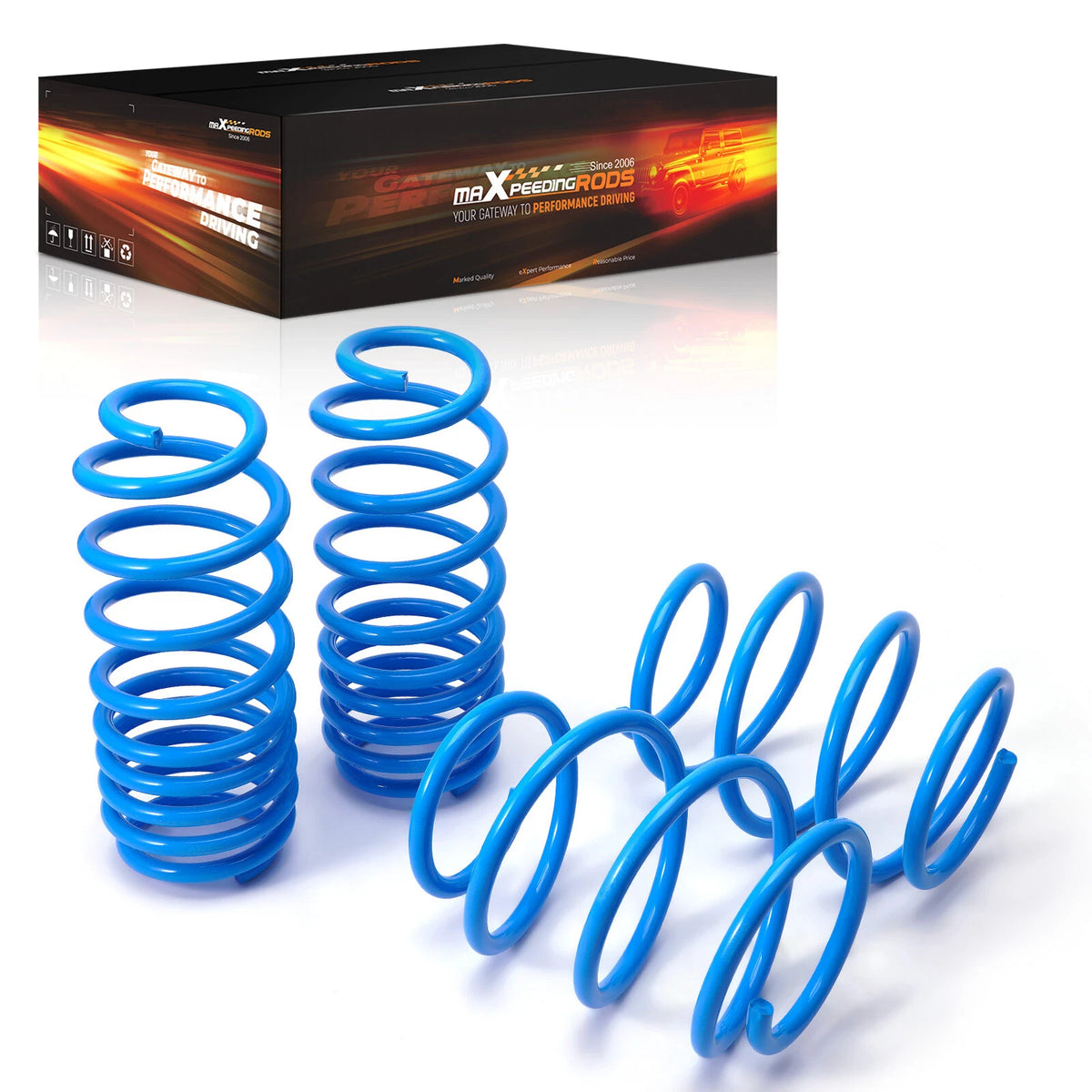 Lowering Springs for Honda Accord (2018–2025) F 1.3" R 1.3"