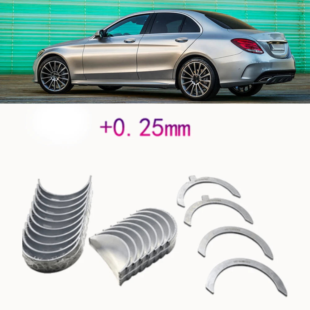 Con Rod Main Bearing Kits +0.25MM for Mercedes Benz 2.0 I4 Turbo M274