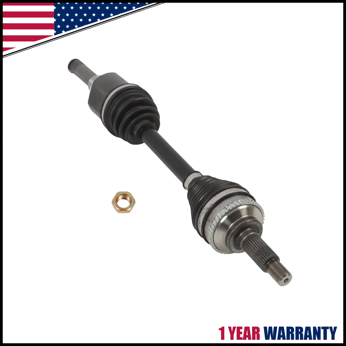 Front Left CV Axle Shaft for Ford Escape (2009–2012), Mercury Mariner (2009–2011)