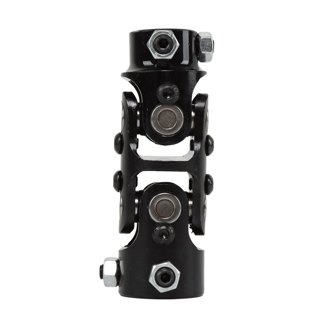 1" DD Black Double Steering U Joint Coupler for 3/4" Shaft