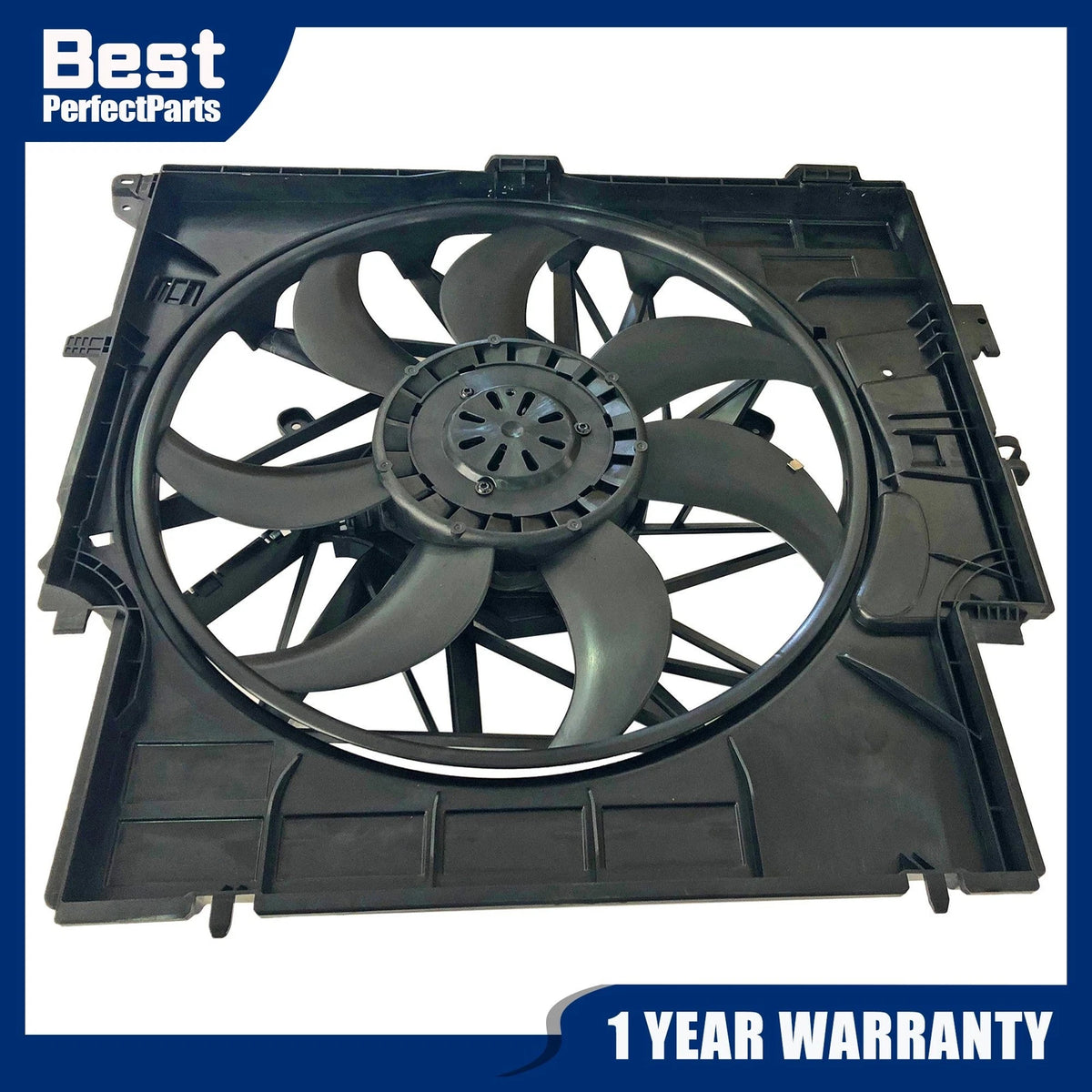 Radiator Cooling Fan Assembly for BMW X3 X4 (2013–2018)