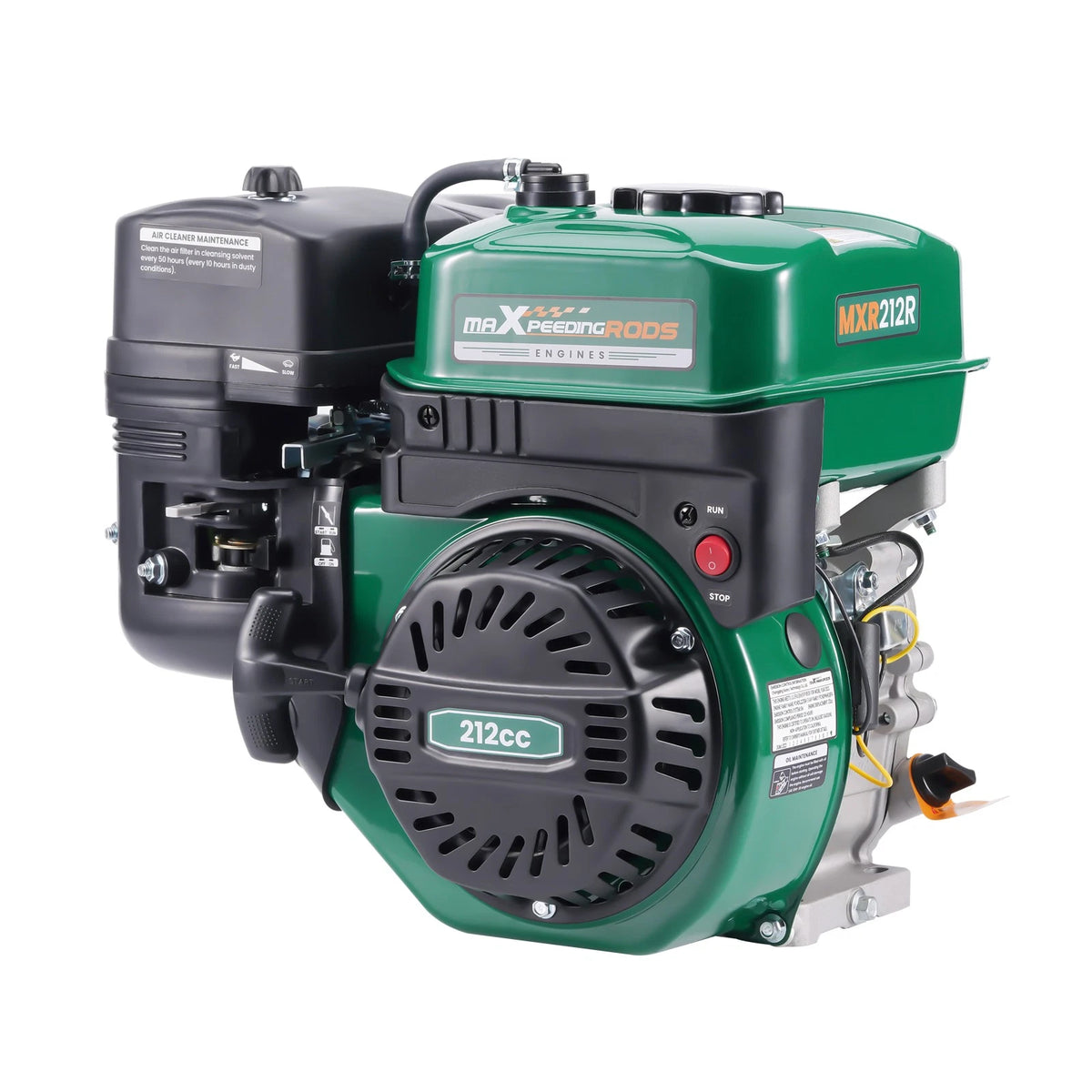 7HP 212cc Horizontal Engine Motor for Pressure Washer (Gasoline, 4 Stroke)
