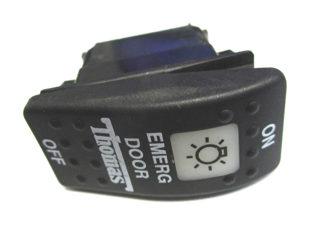 Emergency Door Light Rocker Switch for Thomas Bus (52002637)