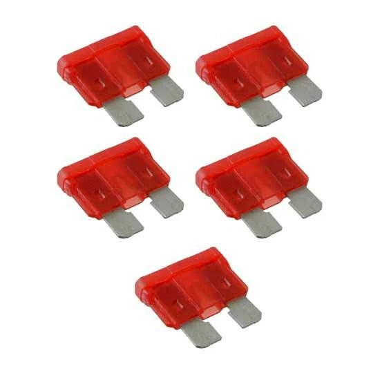 Set of 5 ATO10 10 AMP Fuse Spade Type