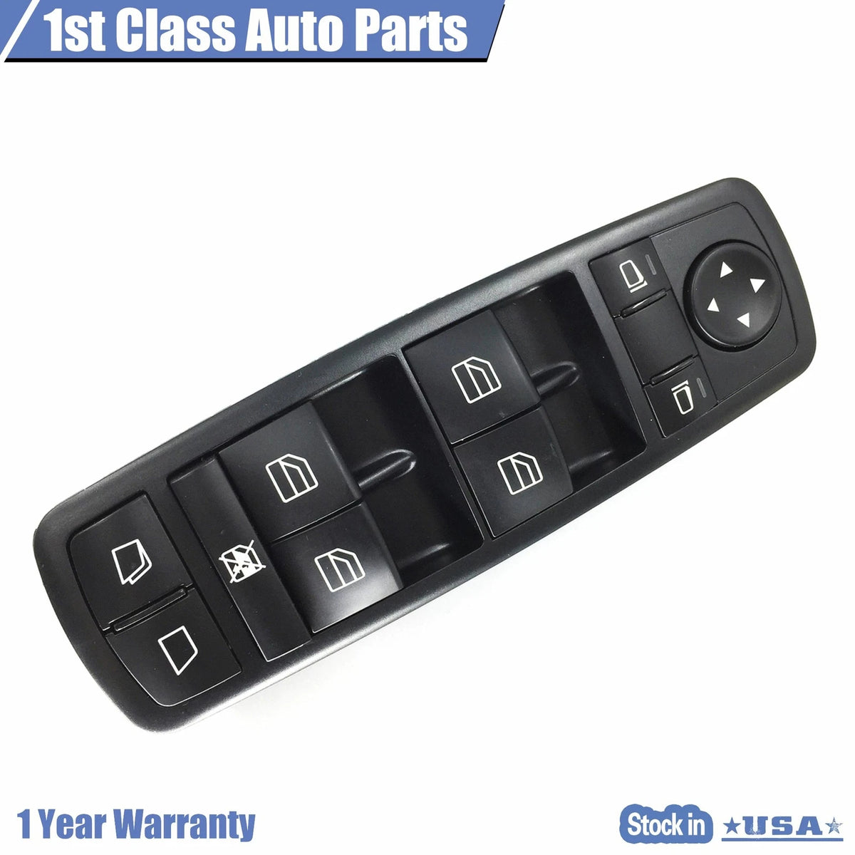 Driver Left Master Power Window Switch for R350 R320 GL320 R63 AMG (2006–2011) 2518300190