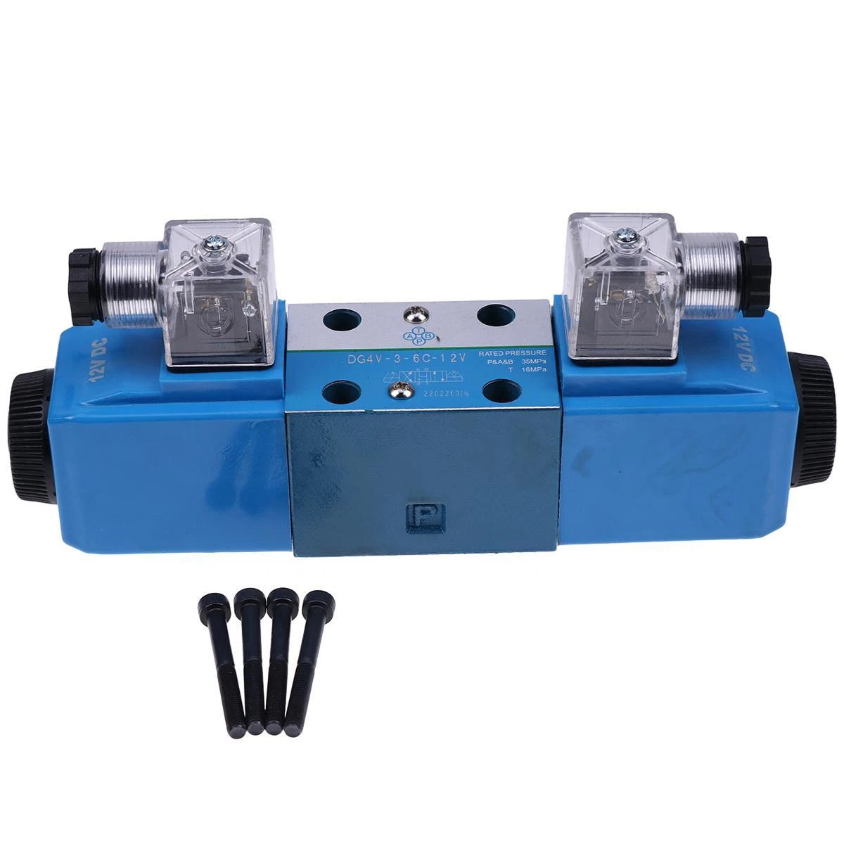 3-Pin Solenoid Valve Assy 25/101100 25/918800 for JCB 1400B 1550B 1600B 1700B