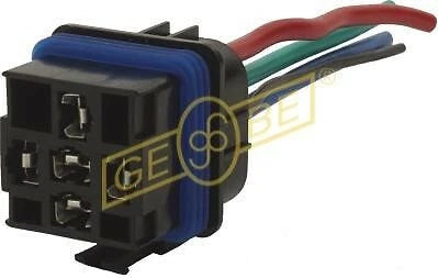 Socket and Wire Harness for 4 and 5 Terminal Pin Relays (GEBE 994281)