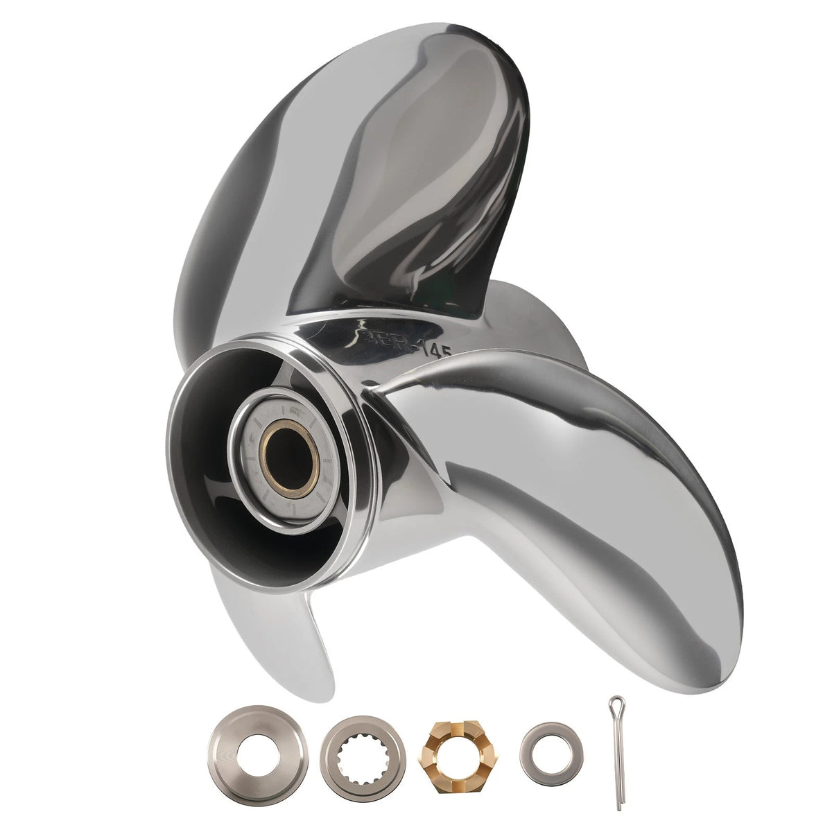Boat Propeller for Yamaha VF200 VF225 V-MAX SHO (15" Pitch, 68F-45970-20-00)