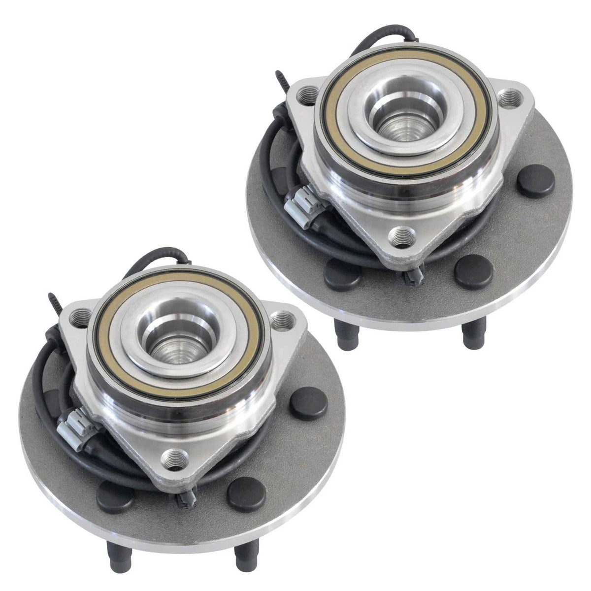 2X Front Wheel Hub Bearings 515053 for Chevrolet Express 1500 GMC Savana Tahoe (2003–2023)