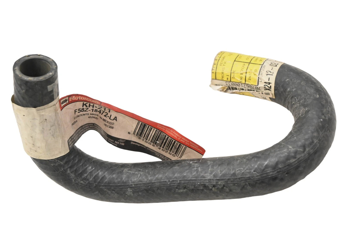 Heater Hose for Motorcraft KH-211, F58Z-18472-LA (NOS)