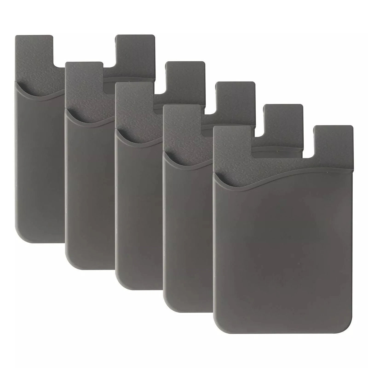 5x Adhesive Cell Phone Credit Card Holder for Universal Use