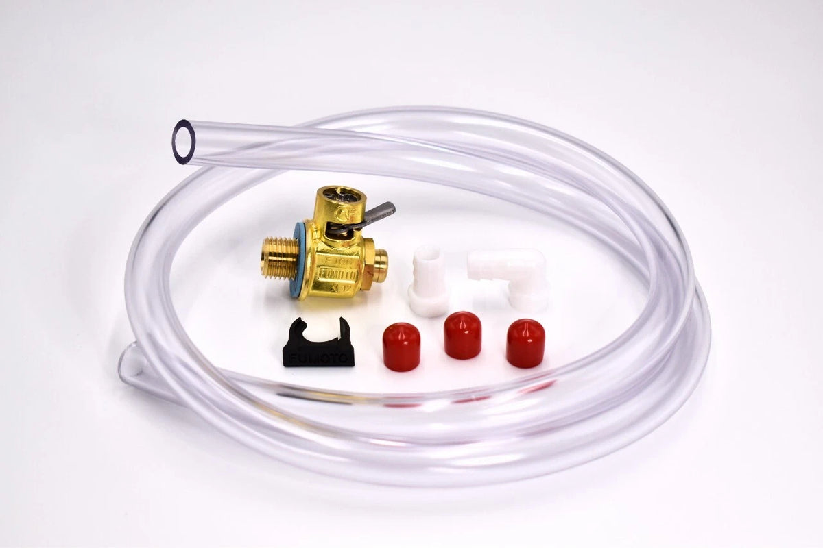 Fumoto F105S Oil Drain Valve Set with 3' Hose Kit for