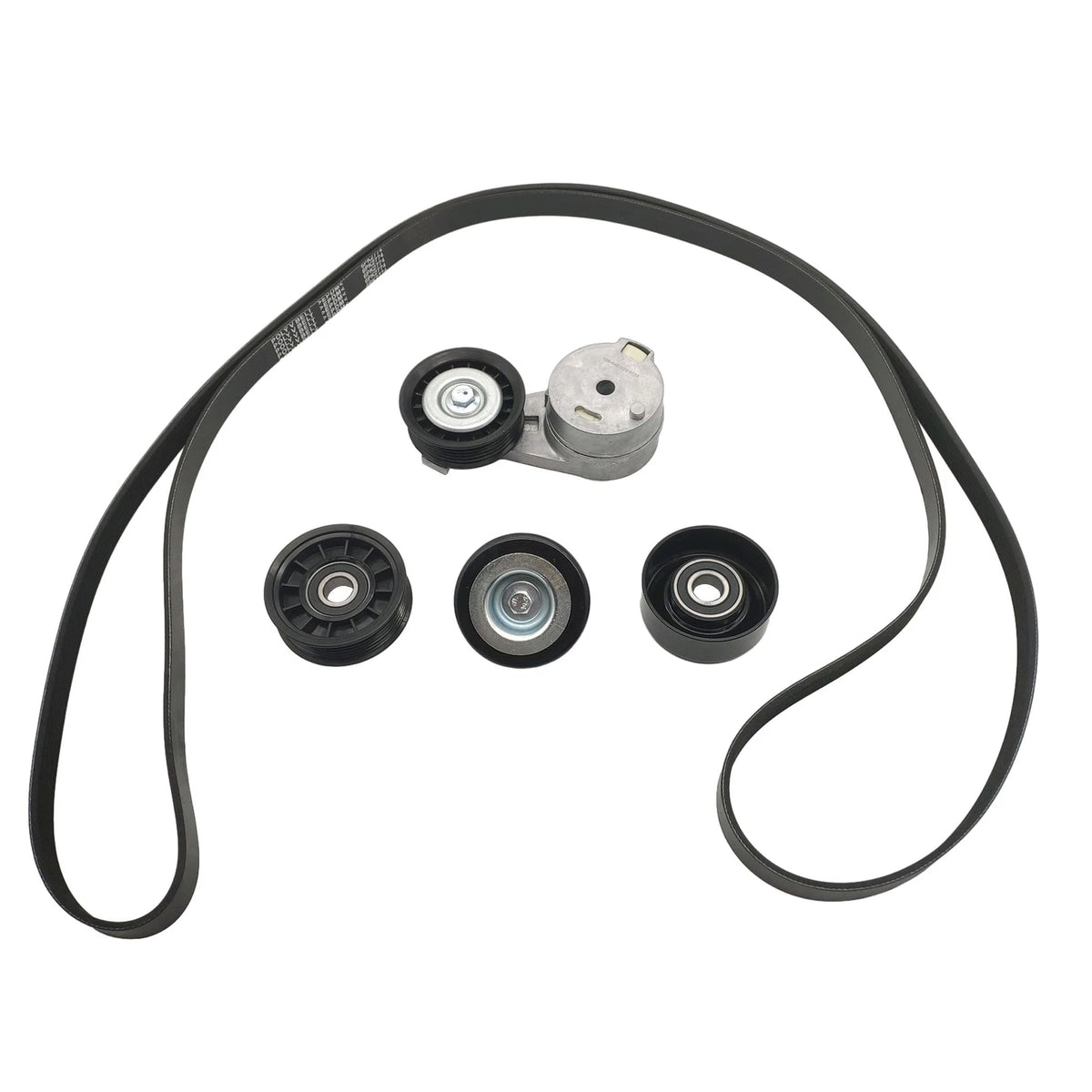 Serpentine Belt Tensioner Pulley Kit for Chevy Malibu/Impala/Saturn Vue (2008–2012)
