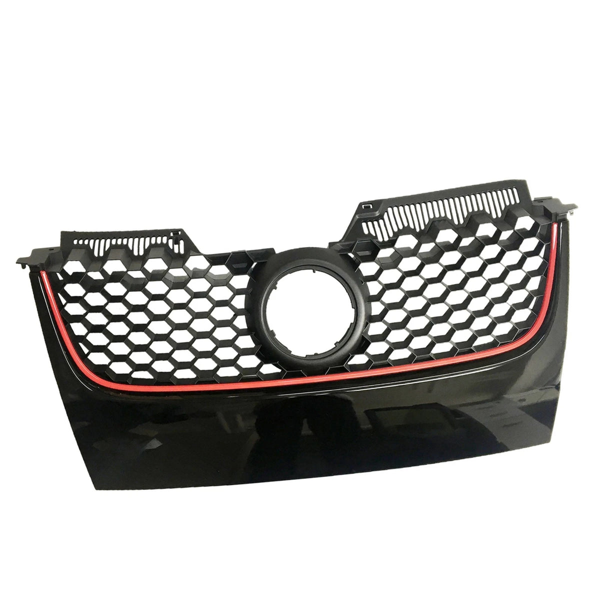 Front Bumper Upper Mesh Grille for Volkswagen GTI Jetta (2006–2009)