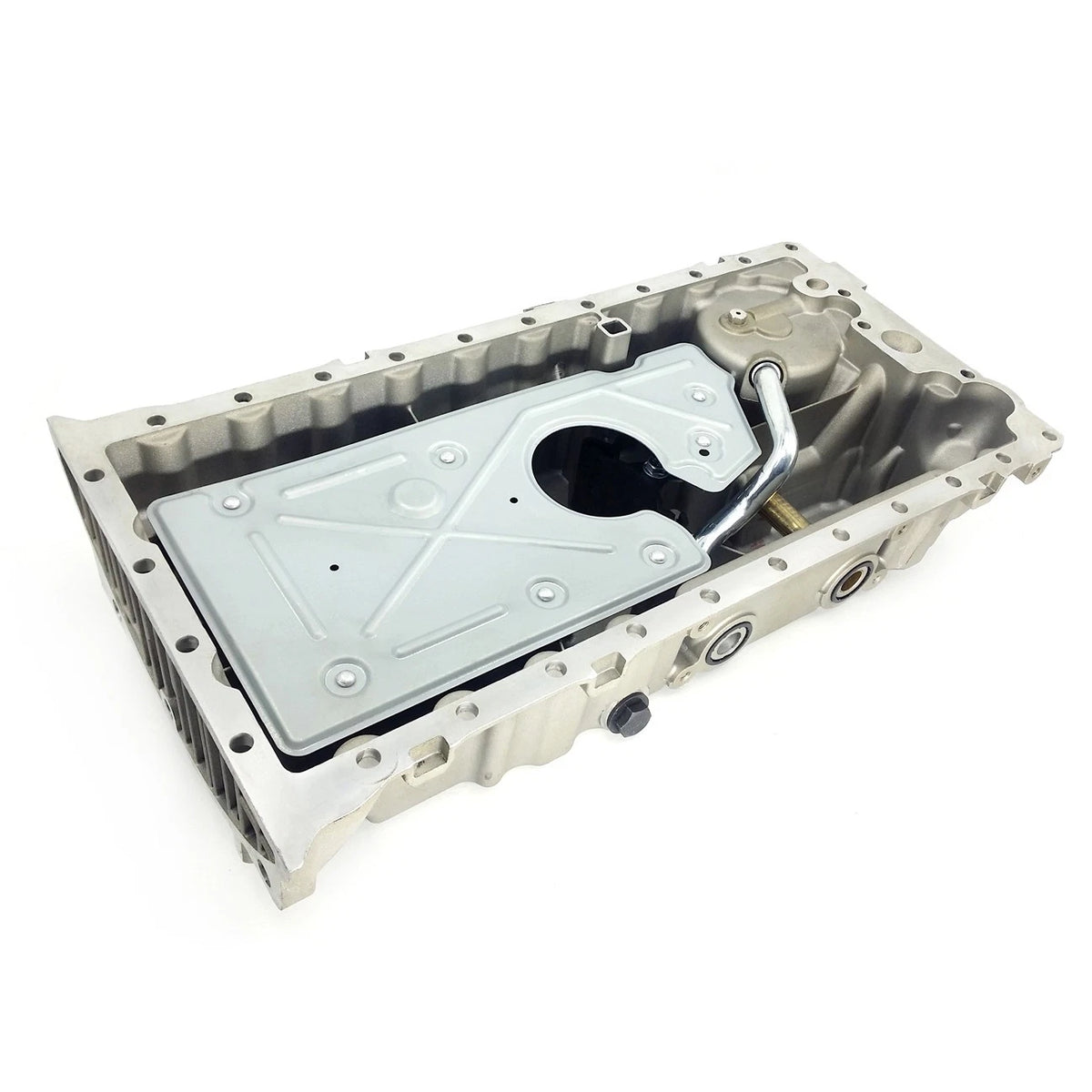 Aluminum Engine Oil Pan Sump for Volvo S60 V70 S80 (2003–2009)