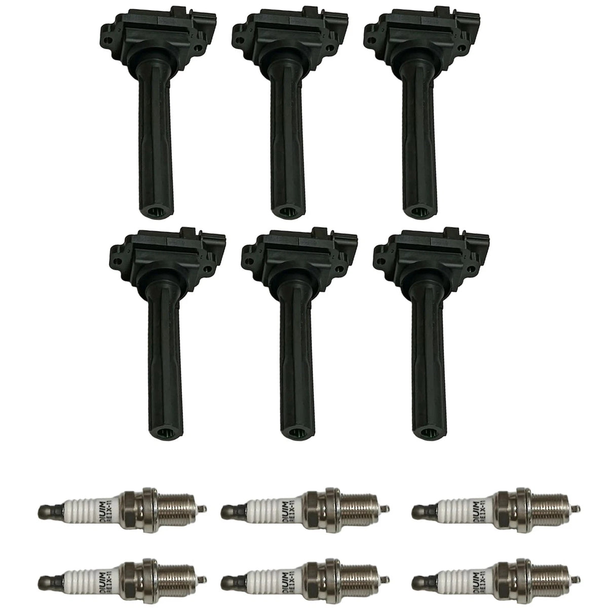 6X Ignition Coil & Iridium Spark Plug for Suzuki Aerio 2.3L (2000–2005)