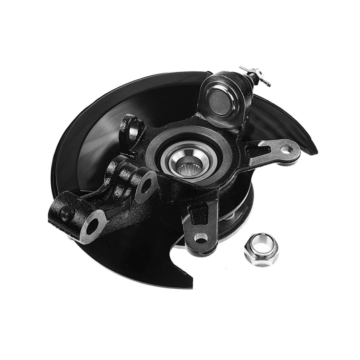 Front Left Steering Knuckle & Wheel Hub Bearing Assembly for Honda Civic (2001–2005)