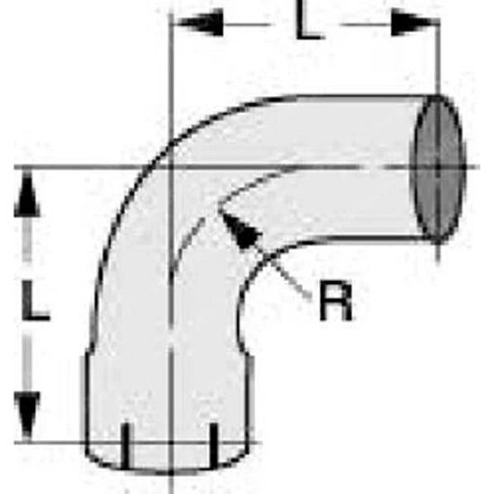 5 Inch Chrome Exhaust Elbow for Tracto EE5900909R5-IC