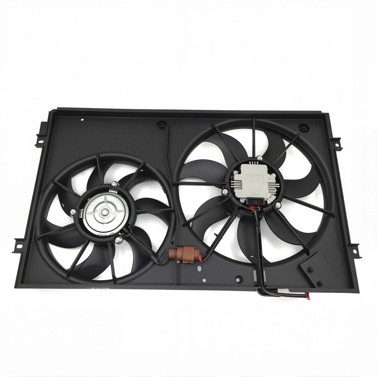 Radiator Condenser Cooling Fan Assembly for Volkswagen Jetta Golf Beetle