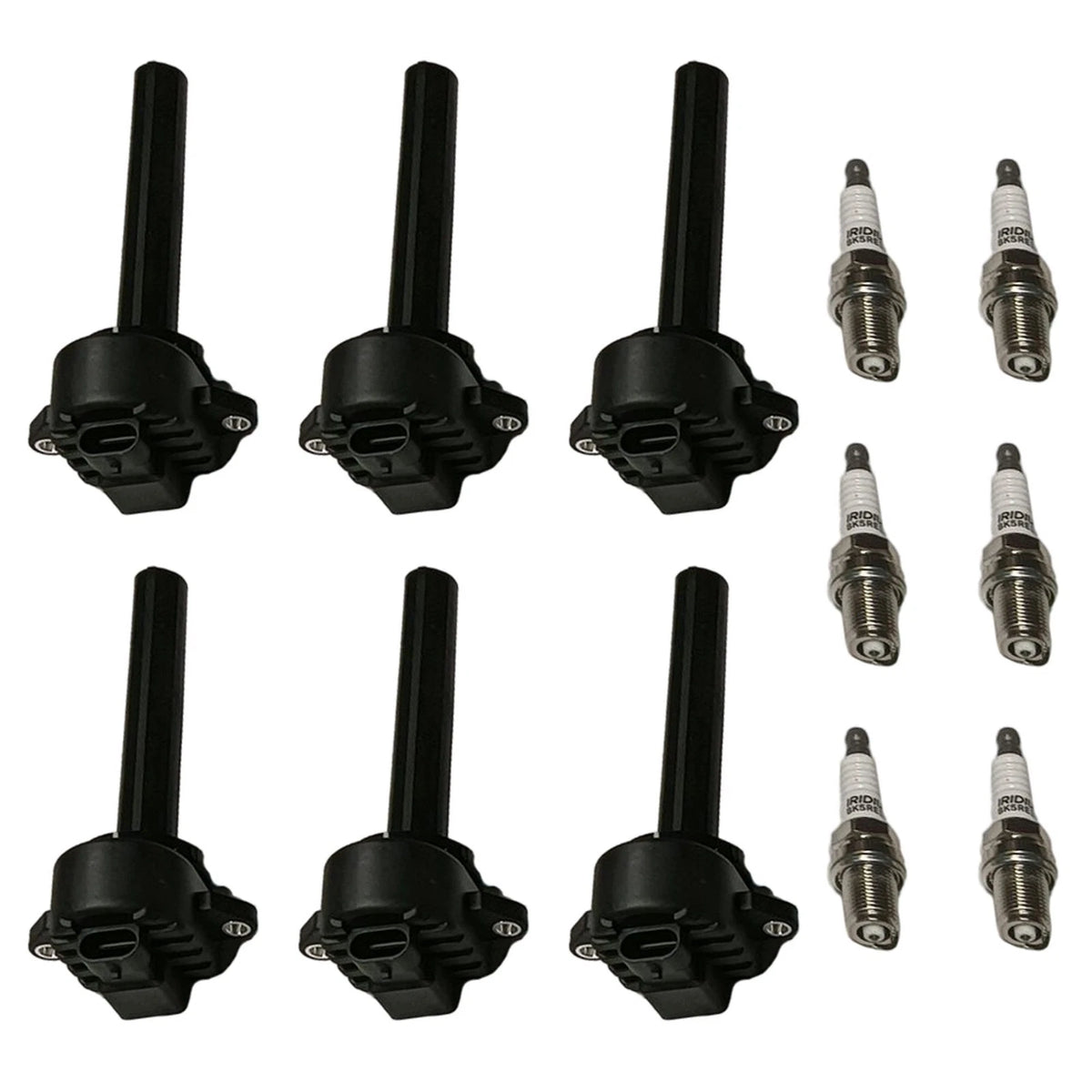 6X Ignition Coil & Spark Plug for Isuzu Rodeo (2000–2004) UF252